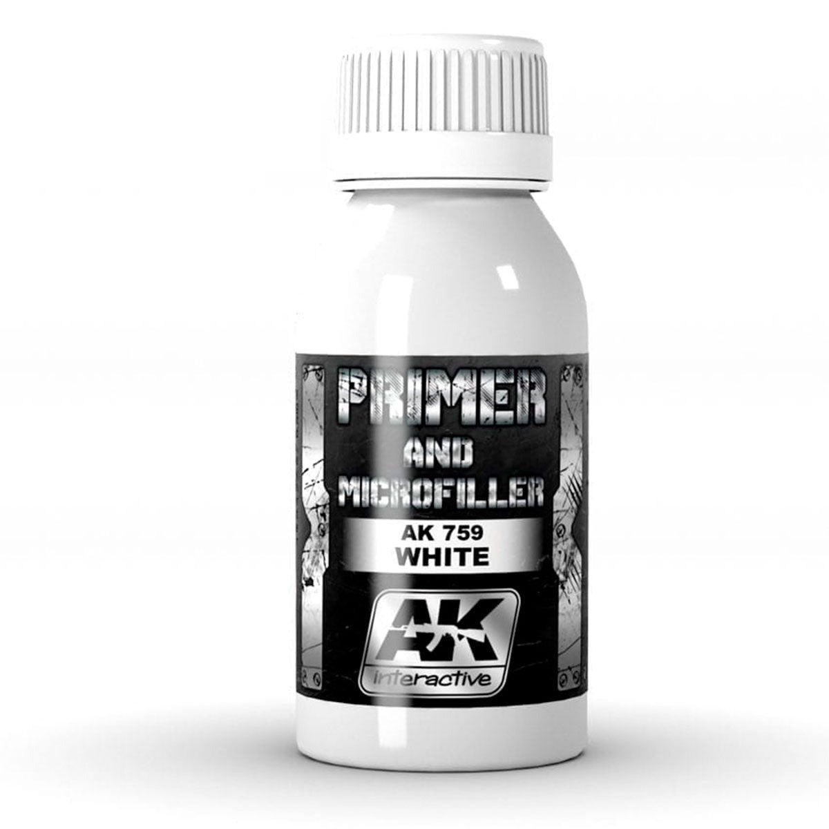 AK Interactive White Primer & Microfiller 100ml AK759