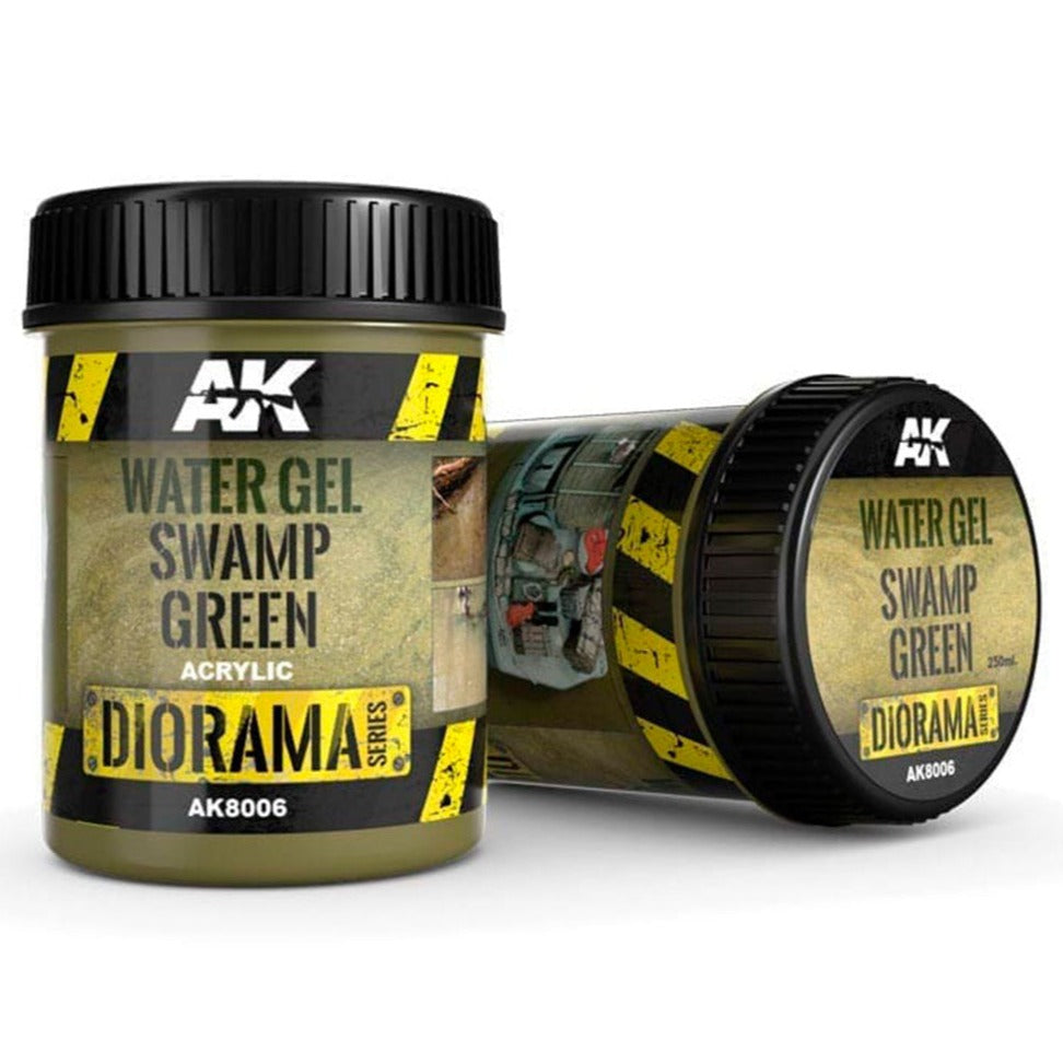AK Interactive Water Gel Swamp Green 250ml AK8006