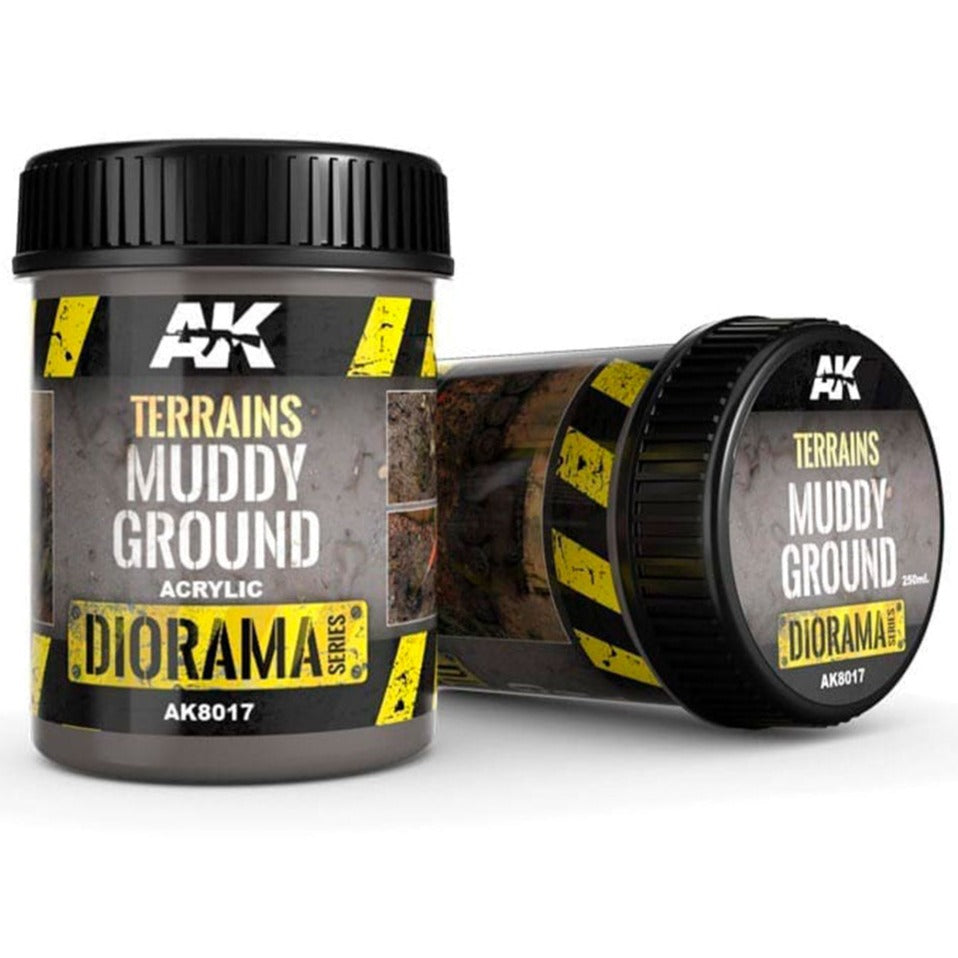 AK Interactive Terrains Muddy Ground 250ml AK8017