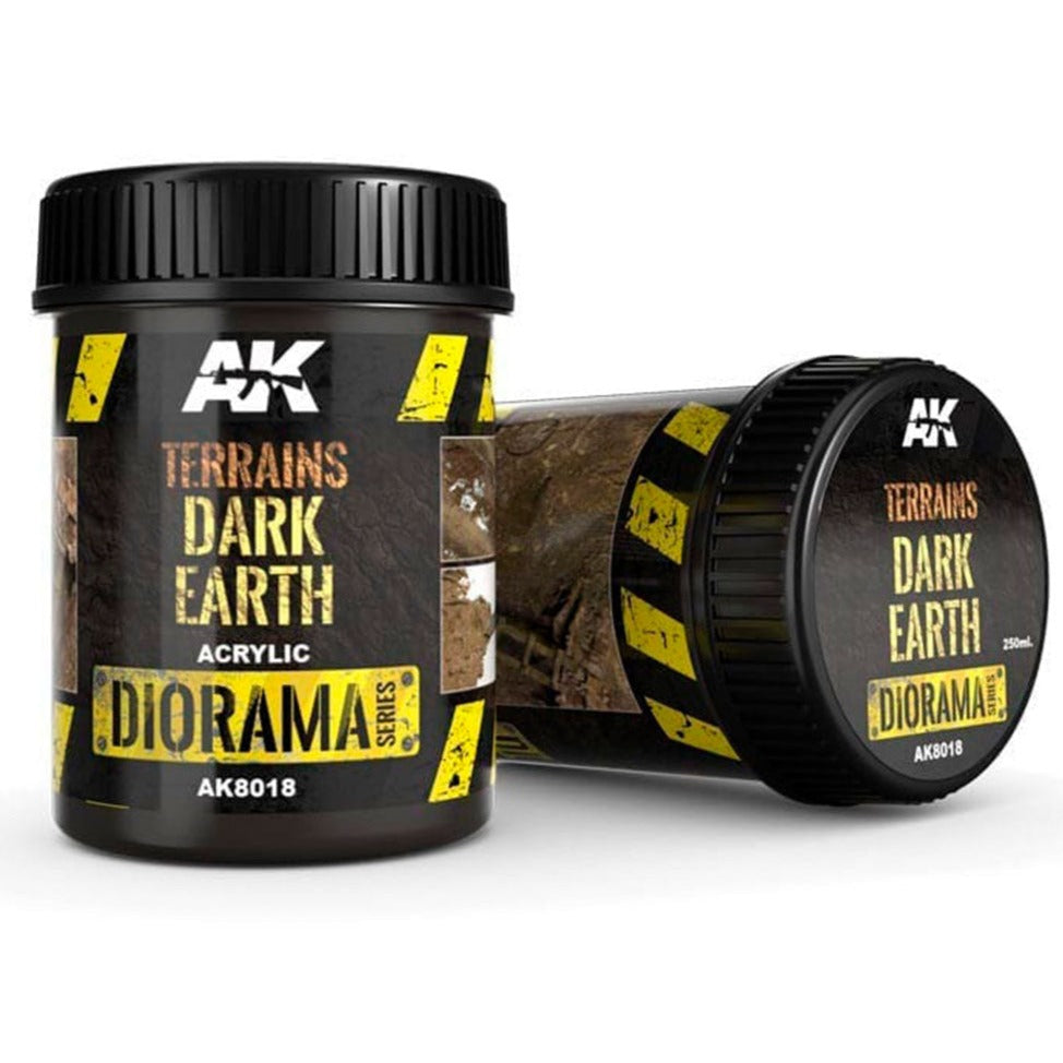 AK Interactive Terrains Dark Earth 250ml AK8018