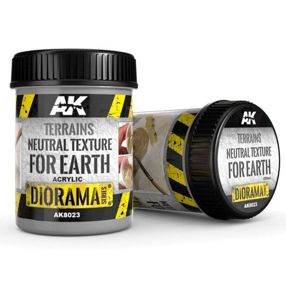 AK Interactive Terrains Neutral Texture for Earth 250ml AK8023