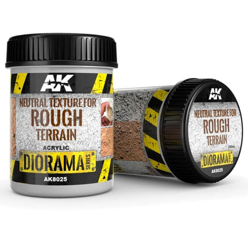 AK interactive Neutral Texture for Rough Terrain 250ml AK8025