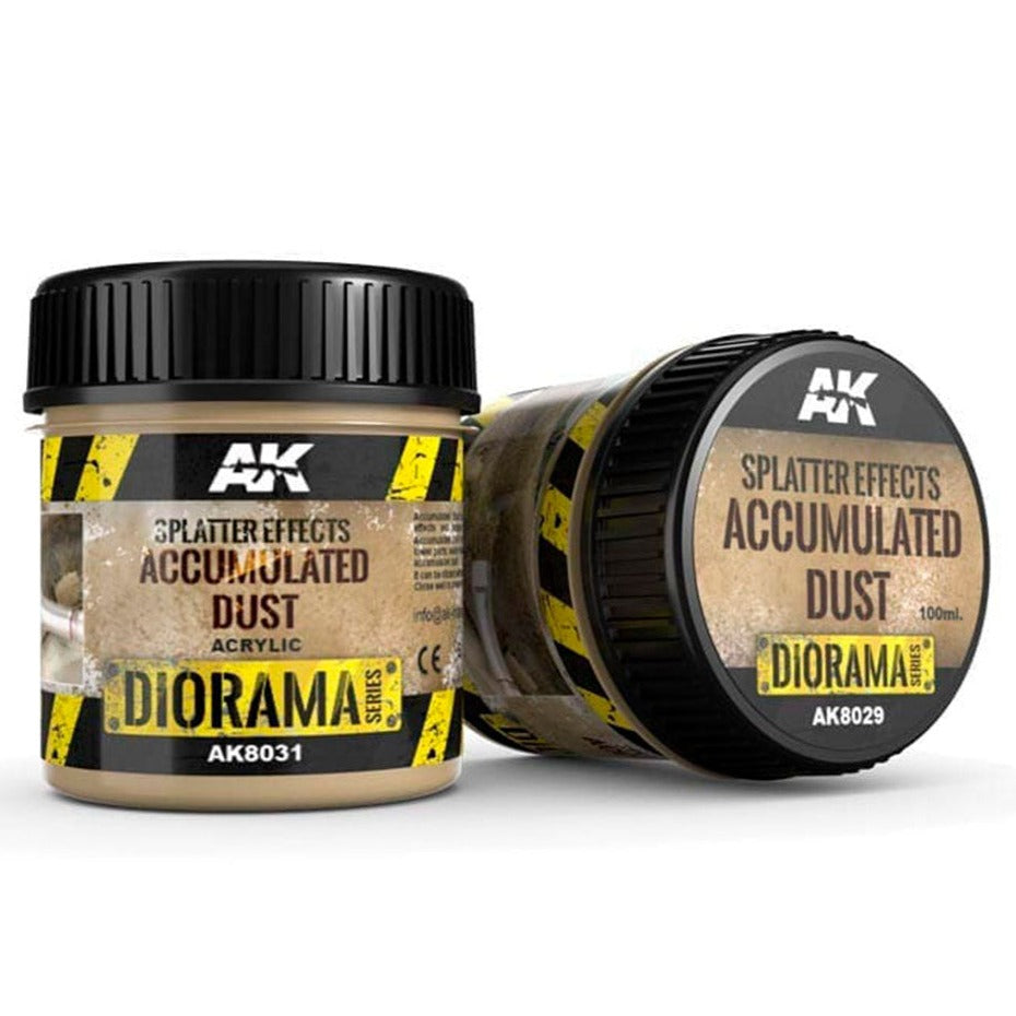 AK Interactive Splatter Effects Accumulated Dust 100ml AK8031