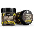 AK Interactive Dark & Dry Crackle Effects 100ml AK8032