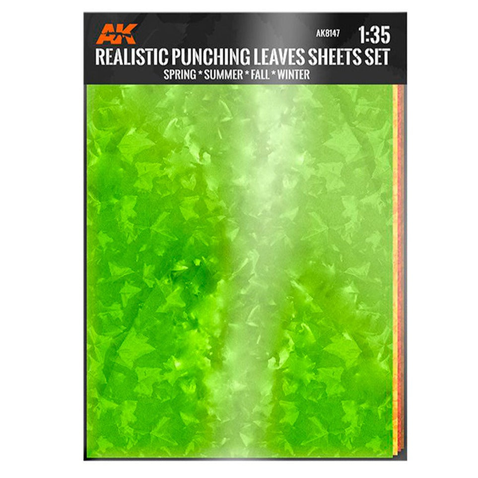 AK Interactive Punching leaves sheets set AK8147