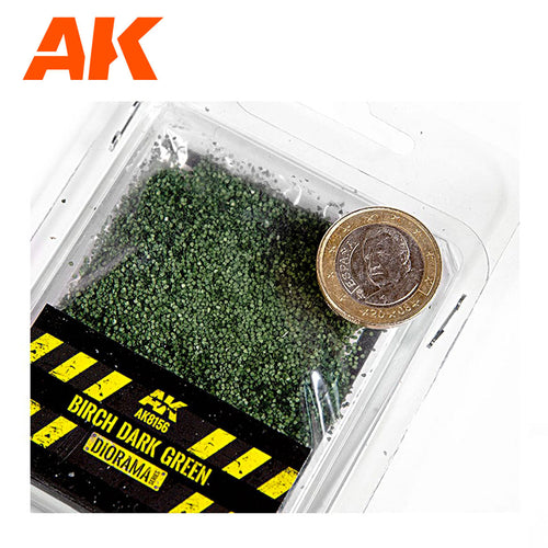 AK Interactive - Birch Dark Green Leaves 28 mm. 1/72 Scale AK8156