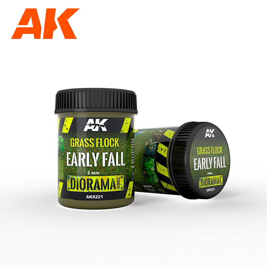 AK Interactive Grass Flock 2mm - Early Fall AK8221