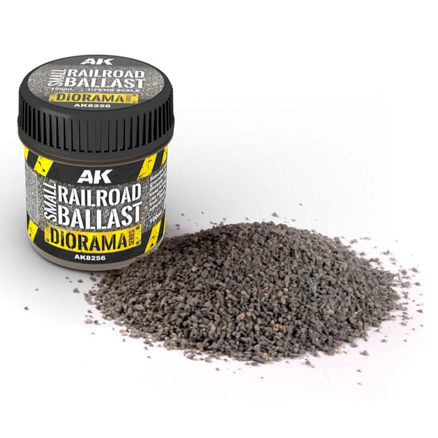 AK Interactive Small Railroad Ballast 1/72 AK8256