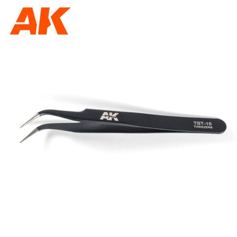 AK Interactive Precise Curved Tweezers AK9007