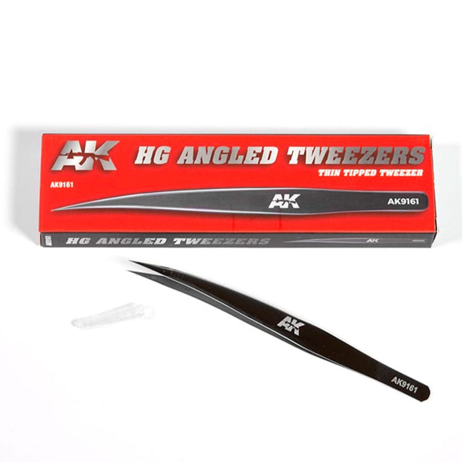 AK Interactive HG Angled Tweezers 01 AK9161
