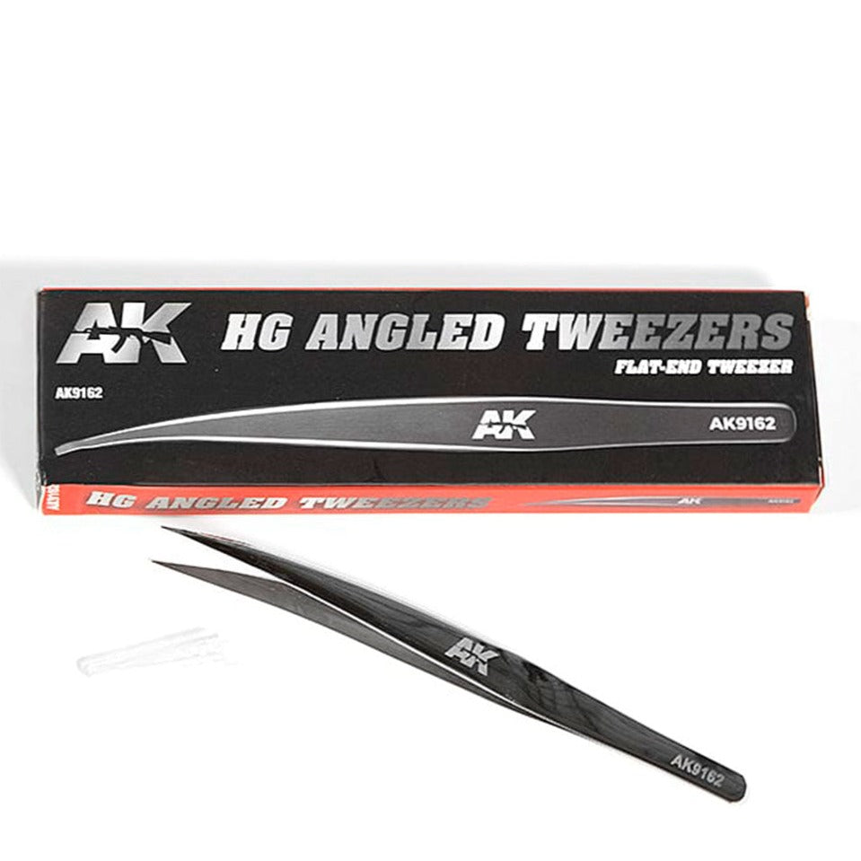 AK Interactive HG Angled Tweezers 02 AK9162