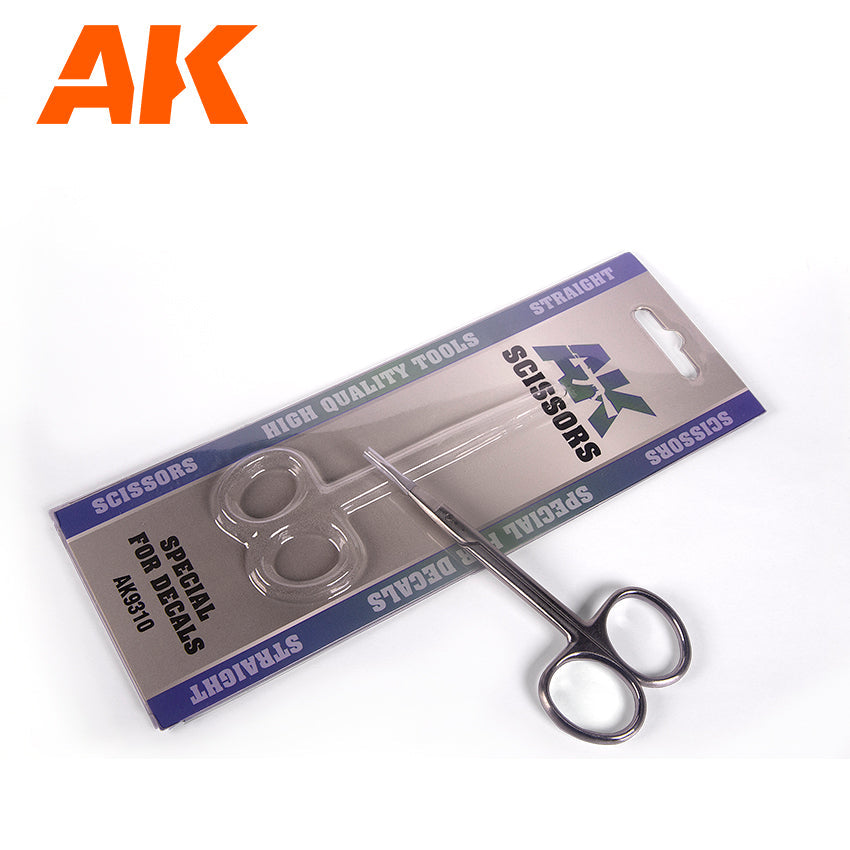 AK Interactive Scissors Straight. Special Decals and Paper AK9310