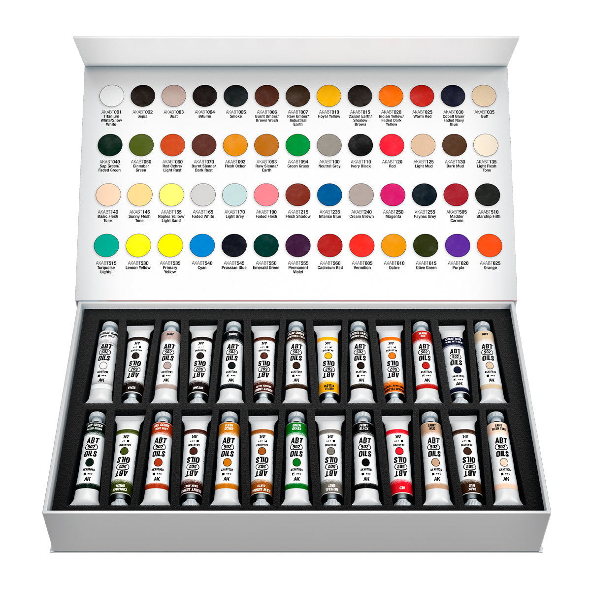 AK Interactive Special Box Full Range Abteilung 502 Oils (AKABT1000)