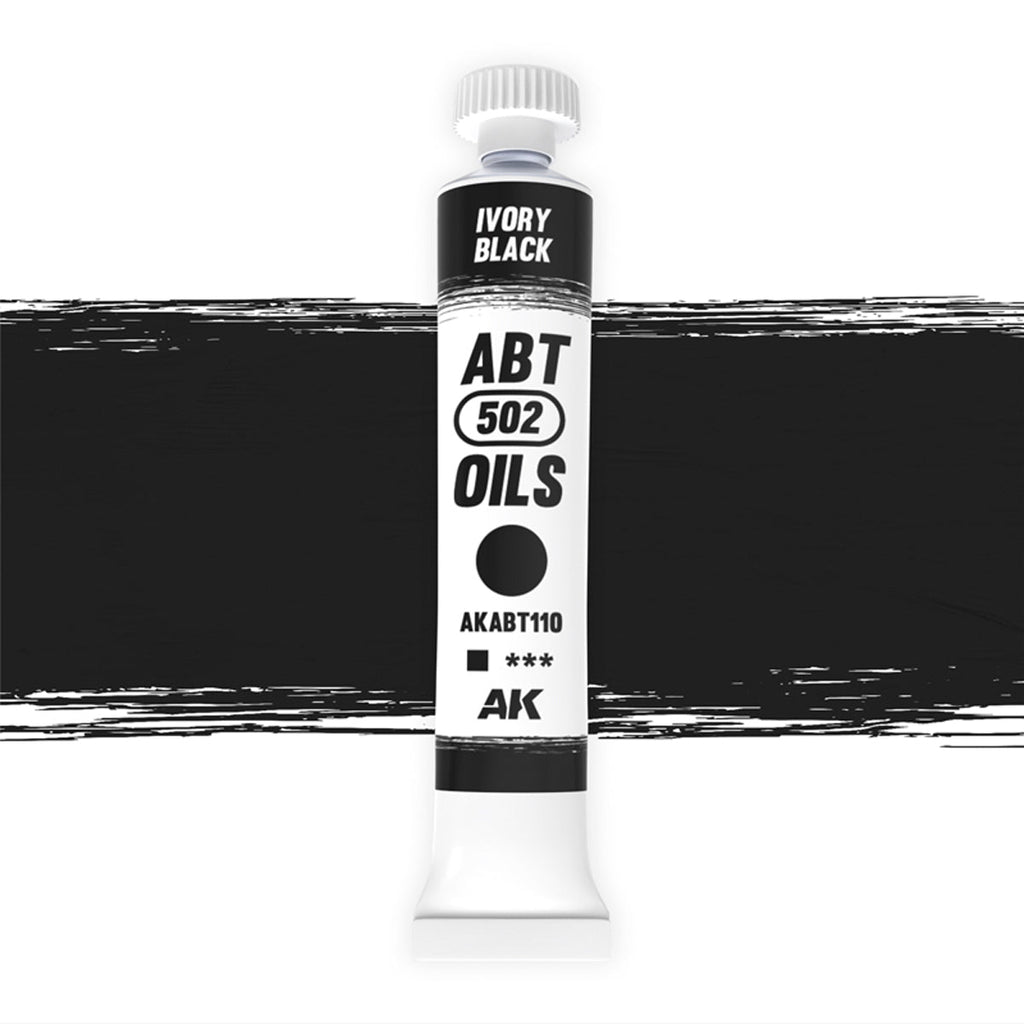Abteilung 502 Oil Paint - Ivory Black