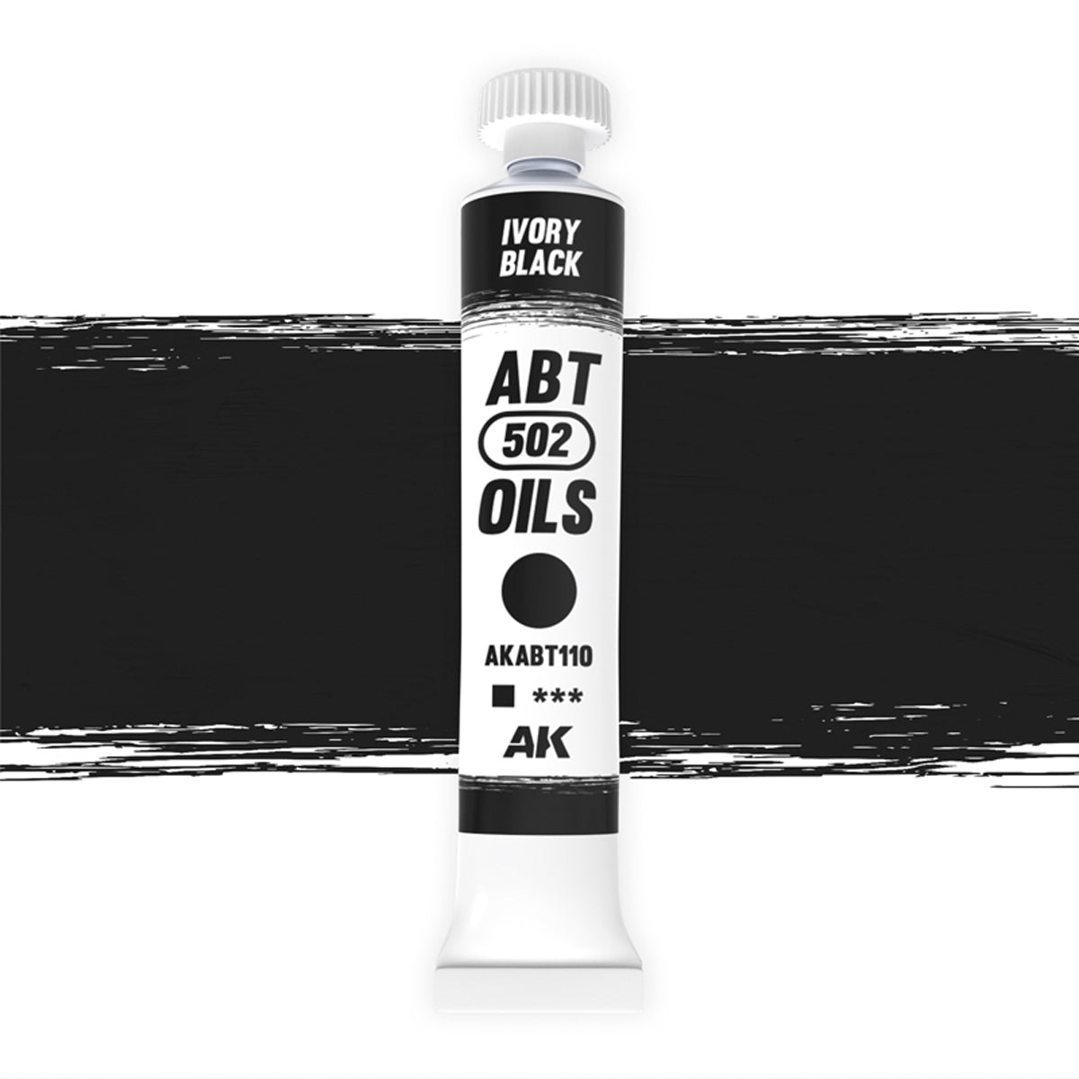Abteilung 502 Oil Paint - Ivory Black