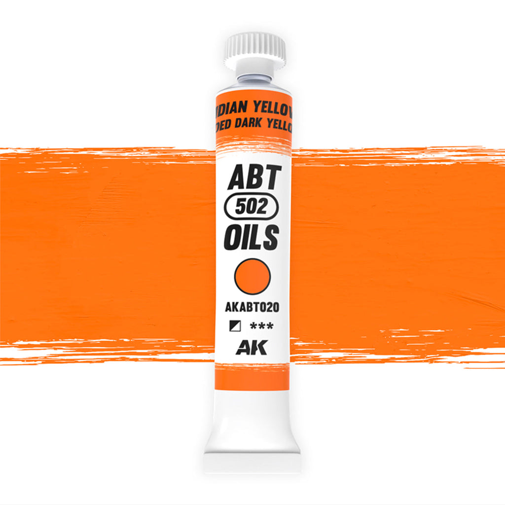 Abteilung 502 Oil Paint - Indian Yellow / Faded Dark Yellow