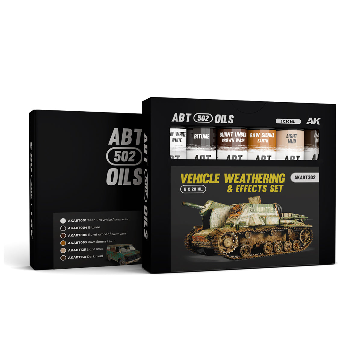 Abteilung 502 Oil Paints - Vehicle Weathering & Effects Set