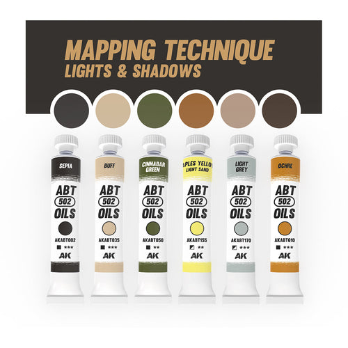 Abteilung 502 Oil Paints - Vehicle Mapping Technique Lights & Shadows
