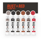 Abteilung 502 Oil Paints - Rust & Red Colors Set