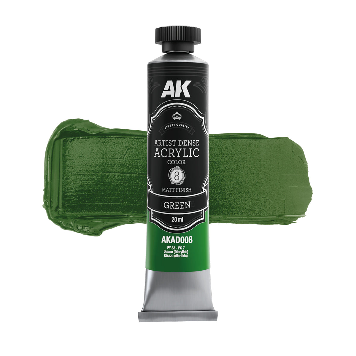 AK Interactive Dense Acrylic Green