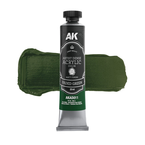 AK Interactive Dense Acrylic Figures Special Set (6 tubes 20ml)
