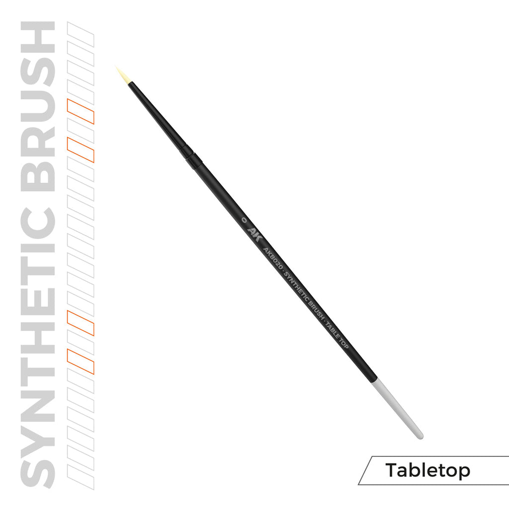 AK Interactive SYNTHETIC TABLETOP BRUSH - 0