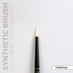 AK Interactive Tabletop Synthetic Brushes Set (3 brushes)