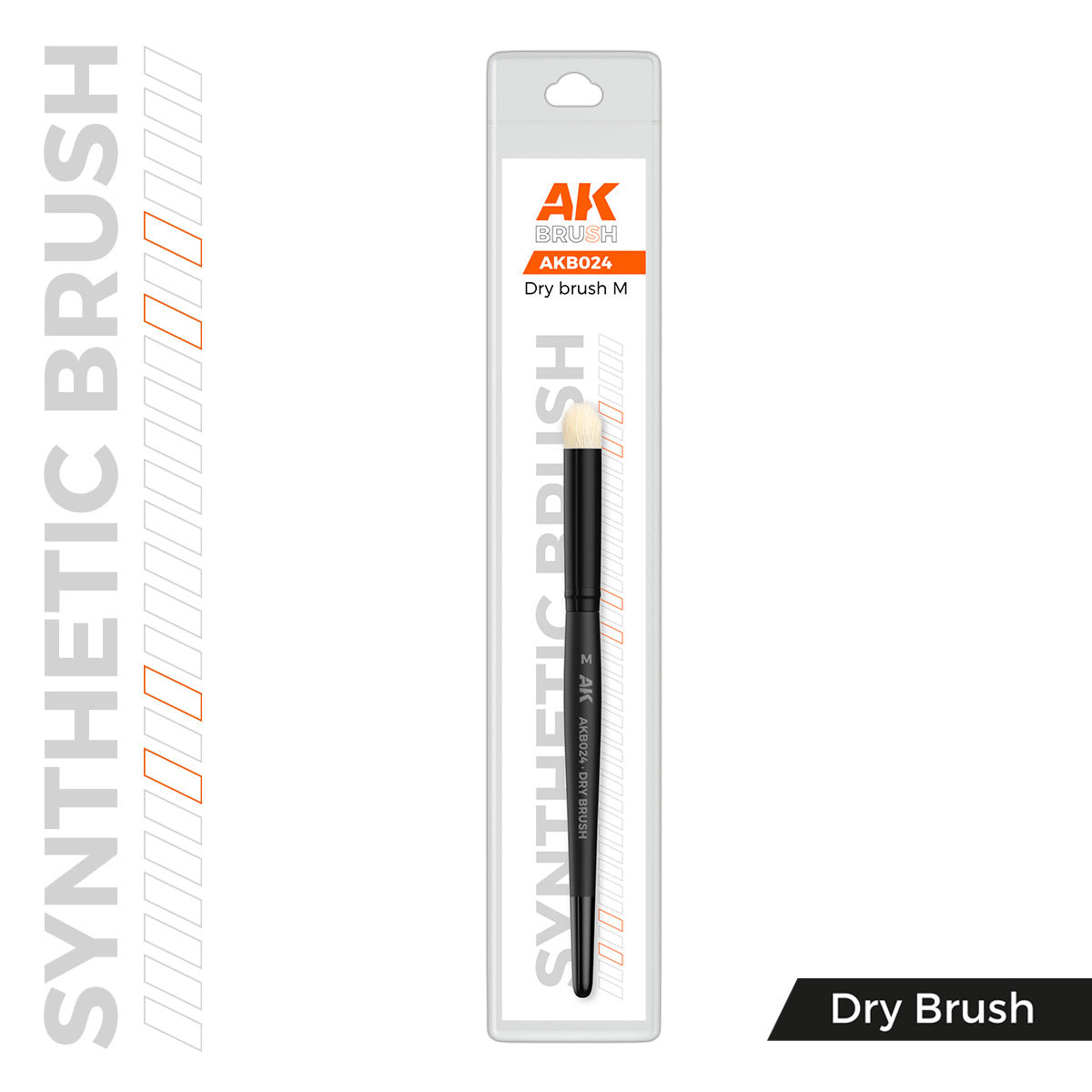 AK Interactive SYNTHETIC DRY BRUSH - M