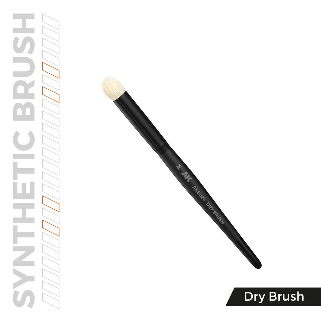AK Interactive SYNTHETIC DRY BRUSH - M