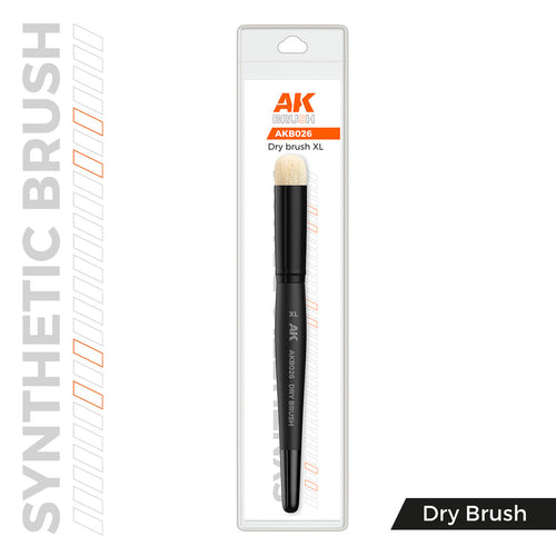 AK Interactive SYNTHETIC DRY BRUSH - XL