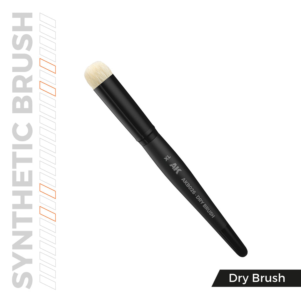 AK Interactive SYNTHETIC DRY BRUSH - XL