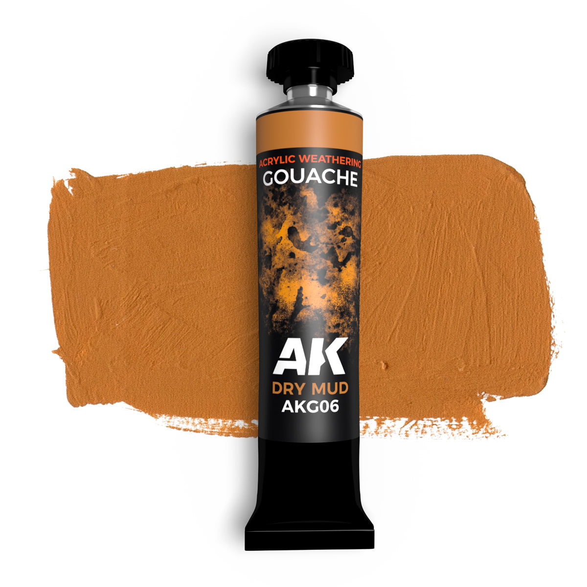 AK Interactive Gouaches Dry Mud 20ml. (AKG06)