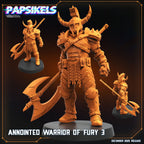 Trench Crusade Anointed Warriors of Fury Proxy Miniatures Papsikels Resin Figures