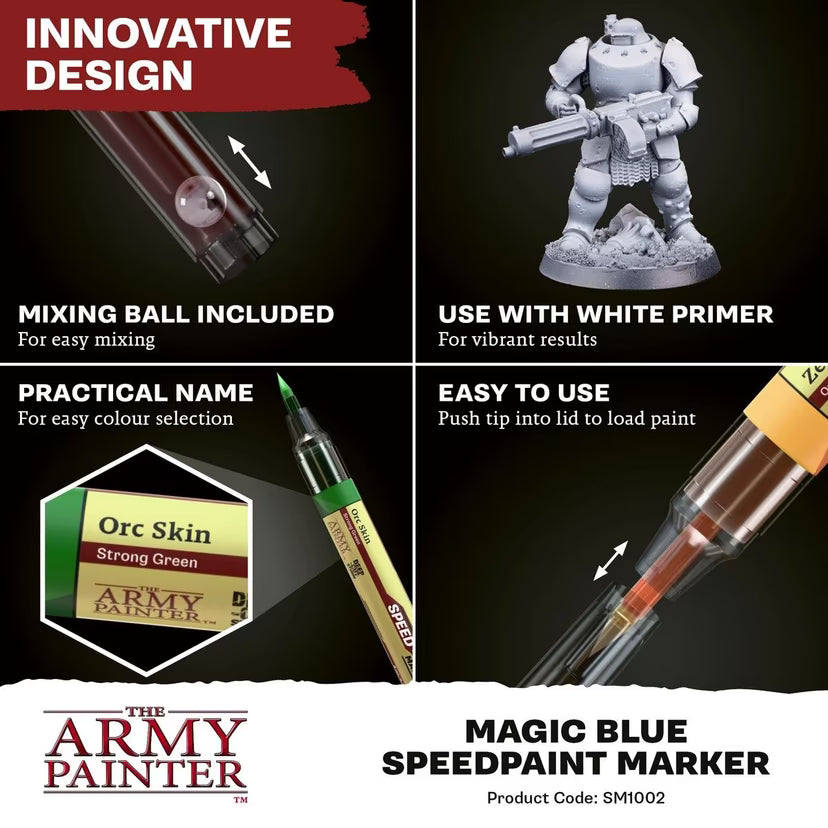 Army Painter Speedpaint Marker: Magic Blue