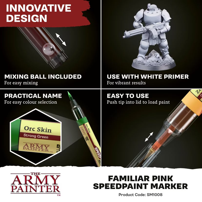 Army Painter Speedpaint Marker: Familiar Pink