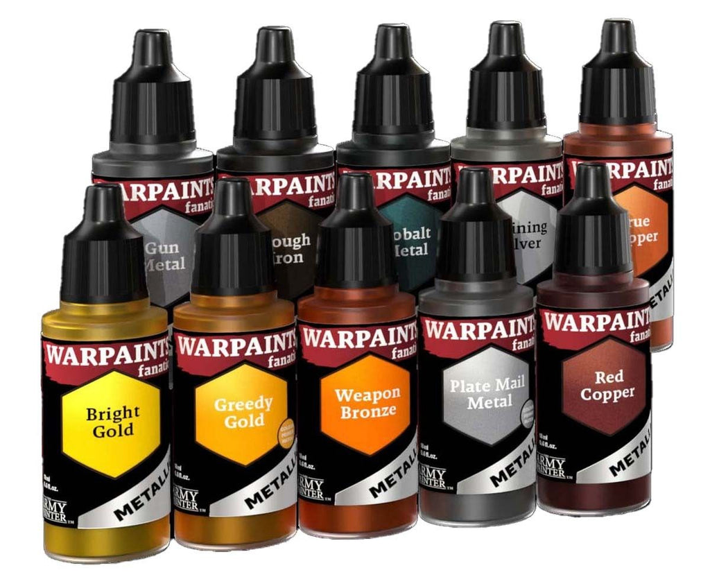 Army Painter Warpaints Fanatic Metallics Paint Set