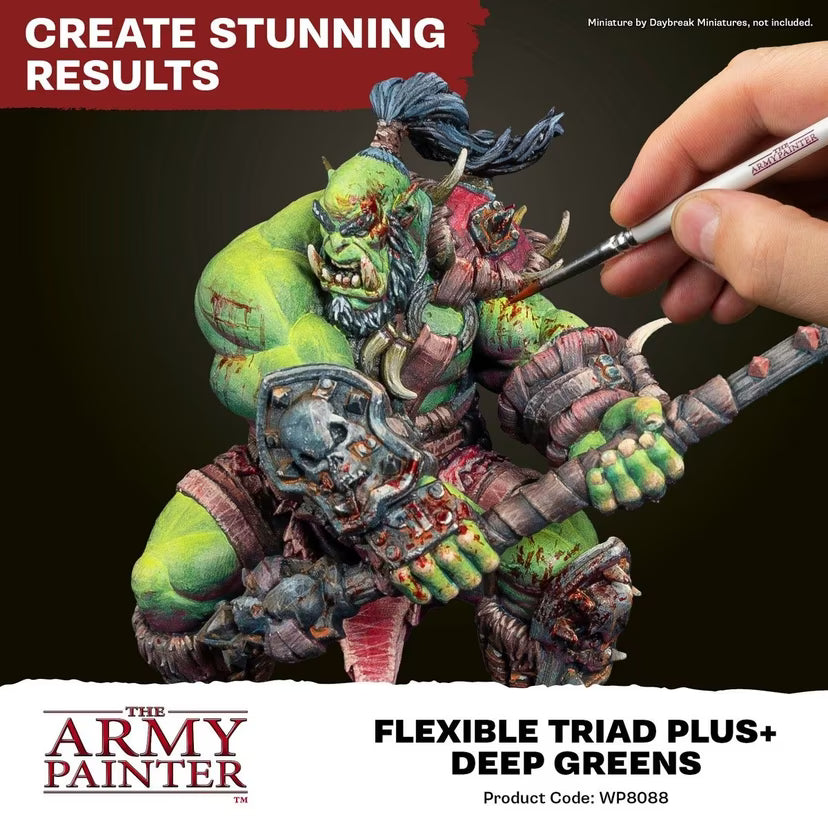 Flexible Triad PLUS+: Deep Greens Paint Set