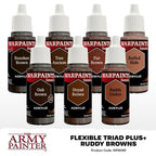 Flexible Triad PLUS+: Ruddy Browns Paint Set