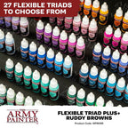 Flexible Triad PLUS+: Ruddy Browns Paint Set