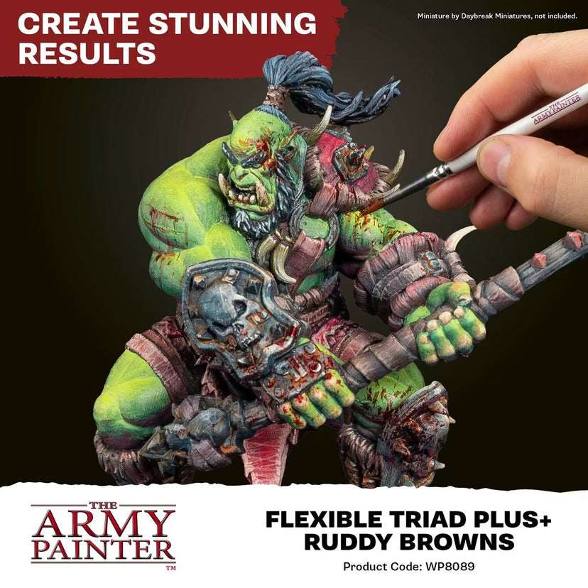 Flexible Triad PLUS+: Ruddy Browns Paint Set