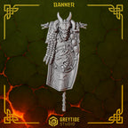 Banner Anvil Wardens Conversion Bits For 28mm 32mm Sci-fi Space Knights