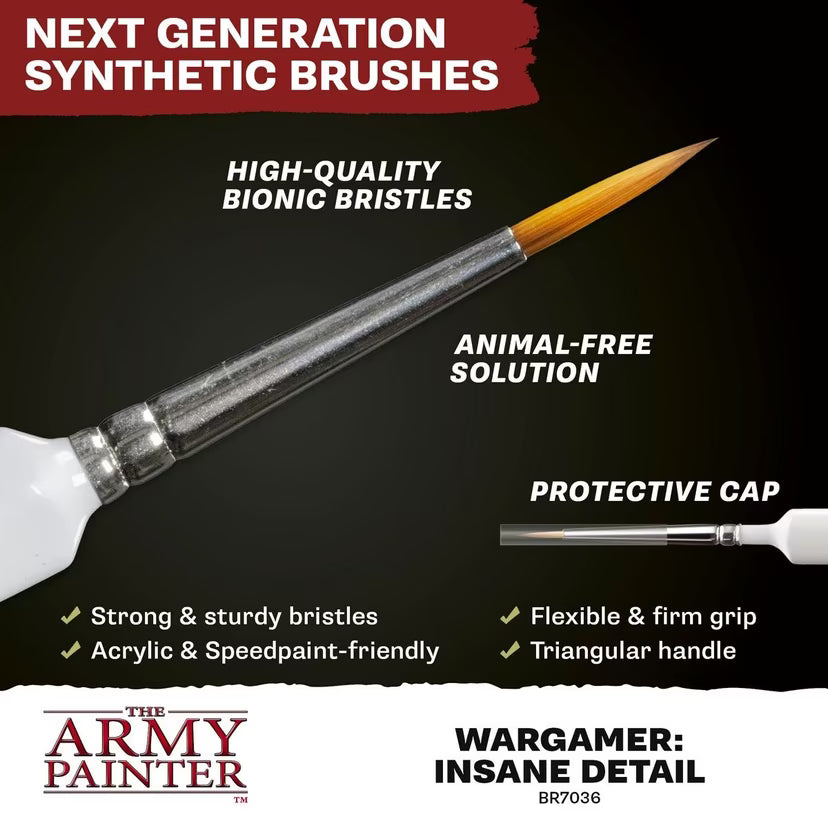 Army Painter Wargamer: Insane Detail Brush
