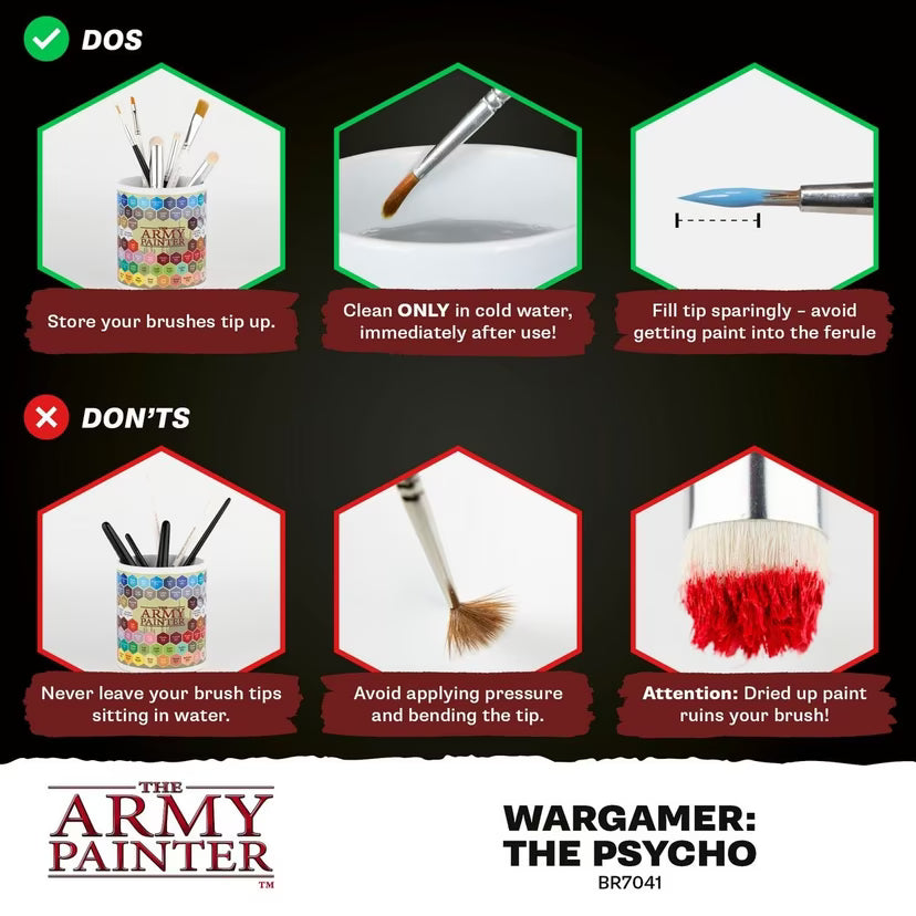 Army Painter Wargamer: The Psycho Brush