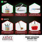 Army Painter - Most Wanted Brush Set