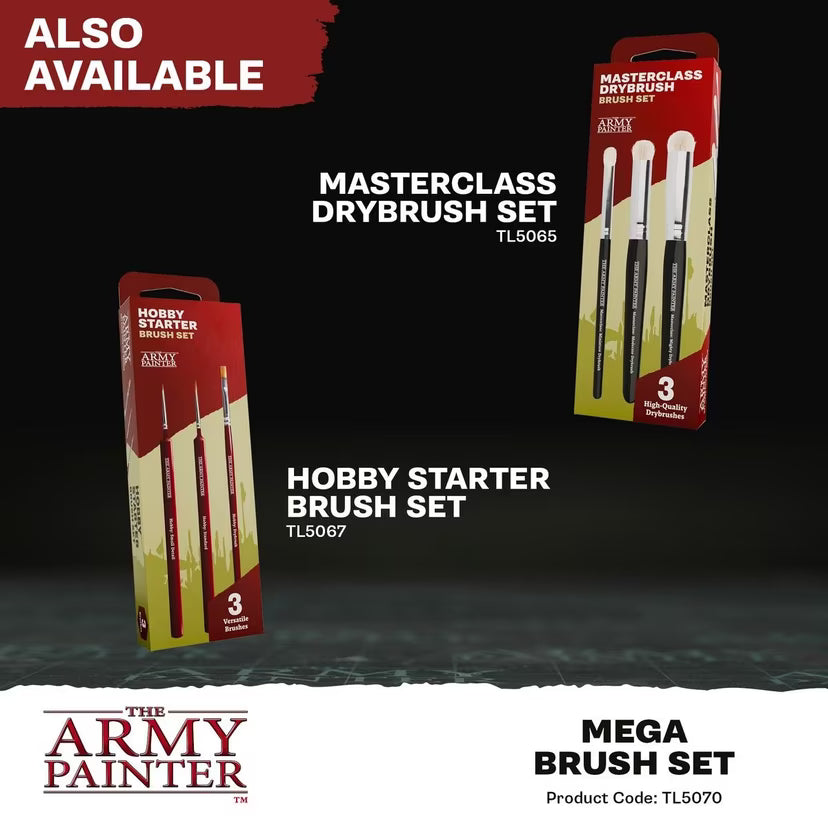 Army Painter Mega Brush Set