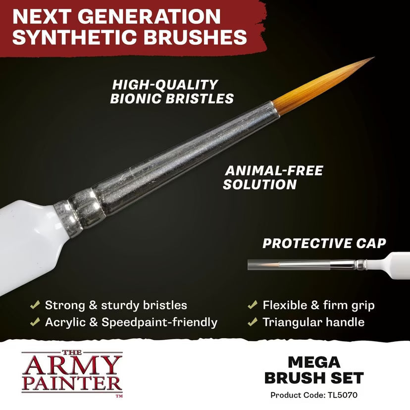 Army Painter Mega Brush Set