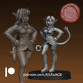 Aisha | Fantasy Miniature | Ethan Savage Studios