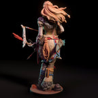 Aloy | Pin-Up Statue Fan Art Miniature Unpainted | Torrida Minis