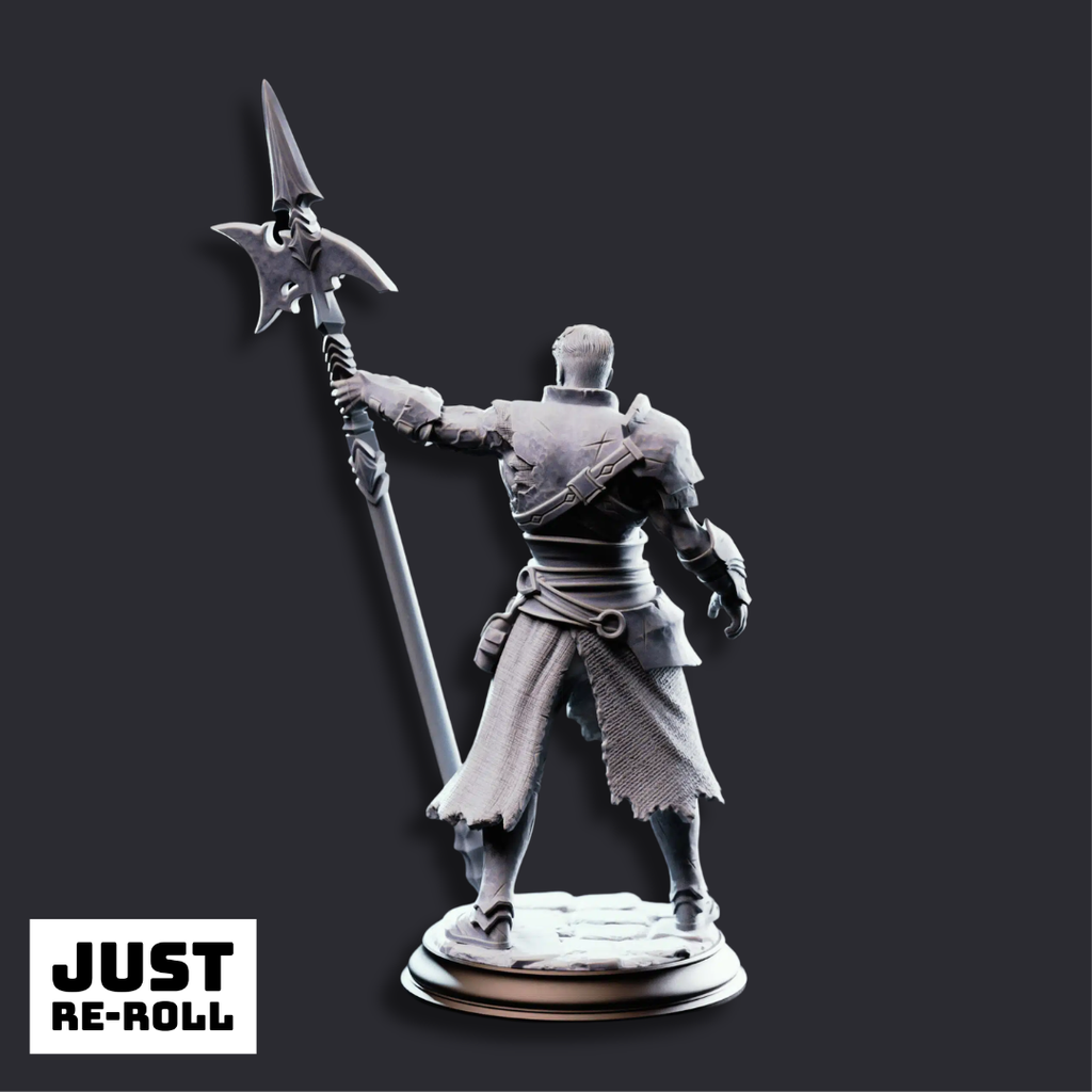 Andrek Strongarm Hexhunter Gladiator - 3D Printed Hexhunter Character Miniature