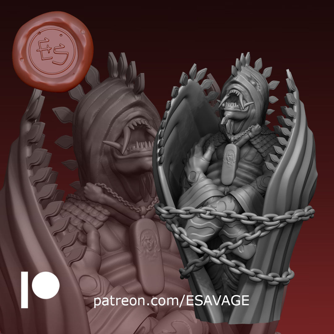 Anima | Fantasy Creature | Fantasy Miniature | Ethan Savage Studios